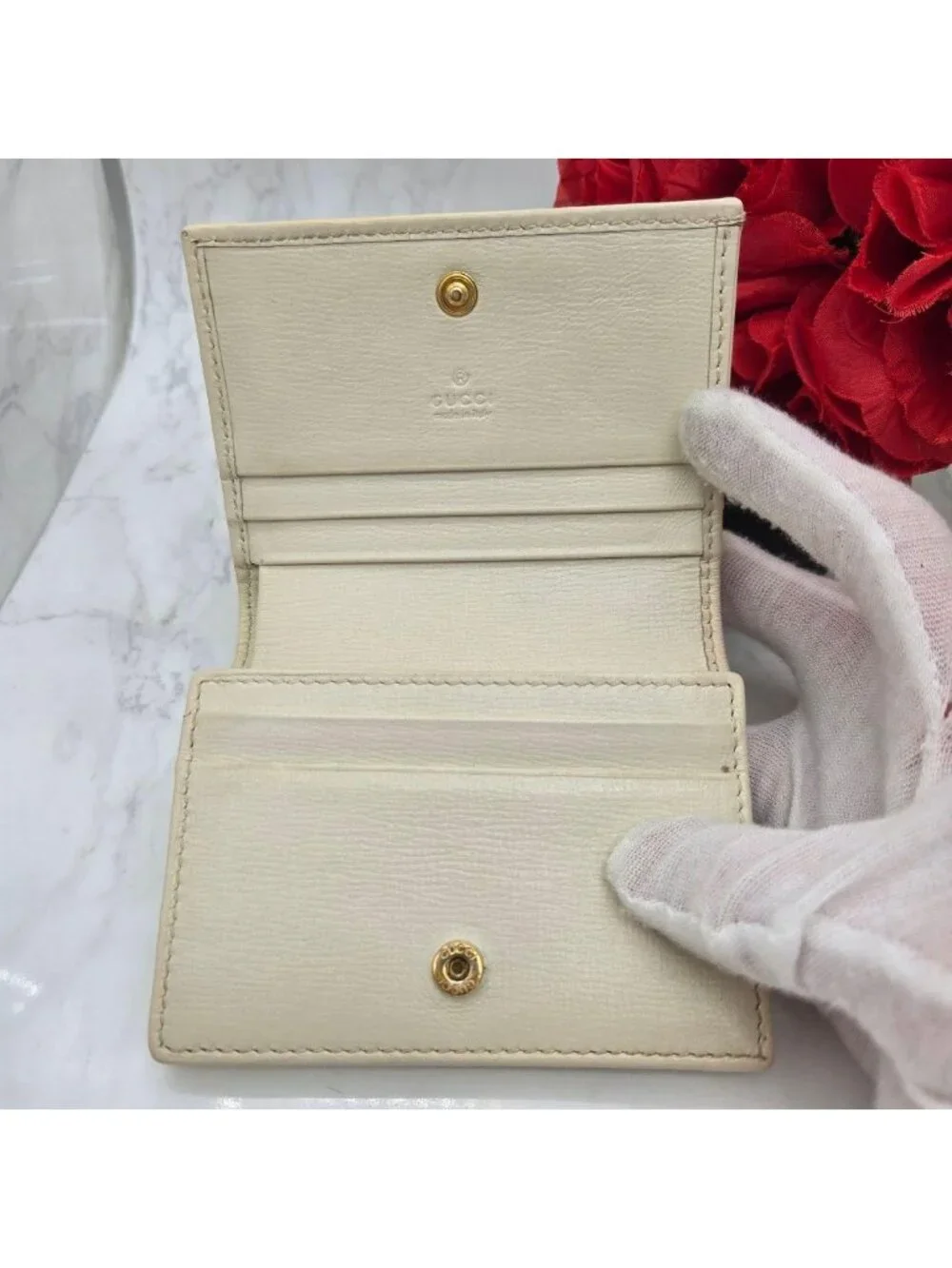 Gucci Fold Wallet Horsebit GG - Picture 12 of 15
